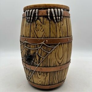 Cracker Barrel Animated Skeleton in a Barrel Farts & Jokes Motion Activated Work